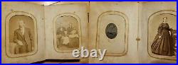 1860's 1870's Unidentified Album From York Pennsylvania Lots Of Tax Stamps