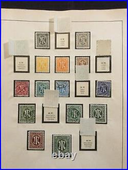 1945 A. M. G. ISSUES GERMAN PRINT POSTAGE STAMPS VERY RARE USED 80Pfg