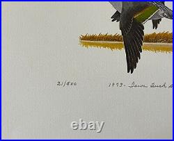 1973 IOWA LotP State Duck Stamp Print T. E. MURPHY 21/500