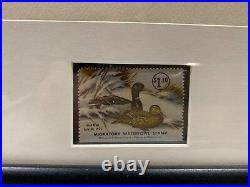 1974 MARYLAND State Duck Stamp Print JOHN TAYLOR First of State