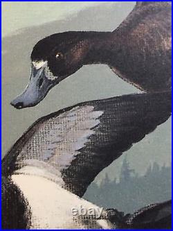 1978, Les Kouba, 1593/3500, Minnesota #2. Duck Print, With No Stamp, Mint Print