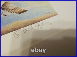 1979 83 California Duck Stamp LE Print autographed print LOT of 5 withstamps