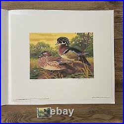 1981 SOUTH CAROLINA State Duck Stamp Print LEE LEBLANC + Stamp