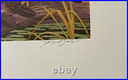 1981 SOUTH CAROLINA State Duck Stamp Print LEE LEBLANC + Stamp