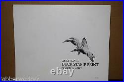 1982 1983 Federal Duck Stamp Print Print Signed and Numbered Stamp Mint