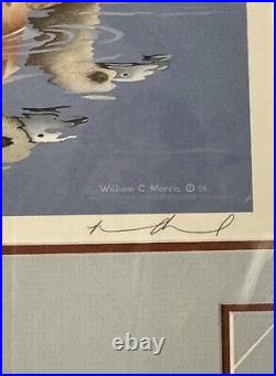 1984 Federal Duck Stamp Signed Print Framed With Signed Stamp William Morris