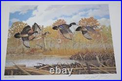 1985 1988 Ny Migratory Bird Stamp And Print 4pc Collection All 211/14040 Rare