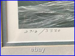 1988 NEW YORK DUCK STAMP PRINT Framed Matted Numbered Robert Bateman MINT