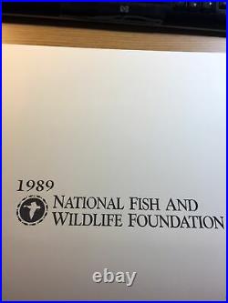 1989, National Fish Wildlife Foundation 458/3313, John S. Lester, No Stamp. Mint