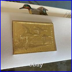 1990 LOUISIANA State Duck Print And Stamp Mint AP & ARTIST SIGNED