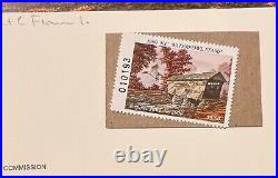 1999 North Carolina Duck Stamp Print & Stamp Robert C. Flowers Jr. CE 24/250