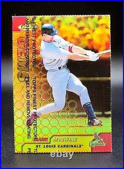 1999 Topps Finest Gems Gold Refractor Mark McGwire 100/100 Last in Print Sharp