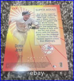 1999 Topps Stars Derek Jeter Card #172 Super Novas 263/299 Mint Rare