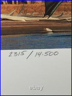 1St State Duck, 1990, Colorado, Robert Steiner, Folder, 1Mint Stamp. Excellent, Mint