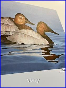 1 Of StateDuck, 1984, New Jersey, In Folder, Mint Stamps, 4881/10,011, Excellent