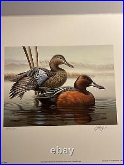 1 St State Duck Print Idaho, 250/13,200, Robert Leslie, Mint Stamp. Mint Condition