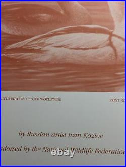 1st. Of Nation, 1992, USSR, Ivan Kozlou, 2177/5000, No Stamp, Mint, in Folder, Excellent