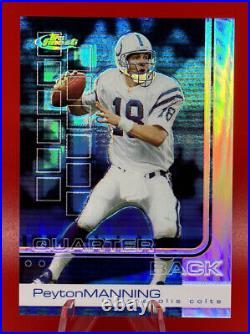 2002 Peyton Manning #1 Topps Finest Refractor Sp # 213/250 Colts / Broncos Hof