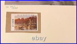 2003 North Carolina Duck Stamp Print & Stamp Wilhelm Goebel CE 24/250