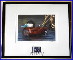 2005 Framed MD State Waterfowl Print Priced To Sell! (esp -jr32)