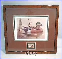 2010 # RW77 Signed Federal Duck Print & Stamp Framed Triple Matted UV Glass