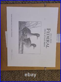 20112012 Federal Duck Stamp Print