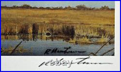 2011 Texas Waterfowl Duck Conservation Stamp Print Framed Mint Geese New