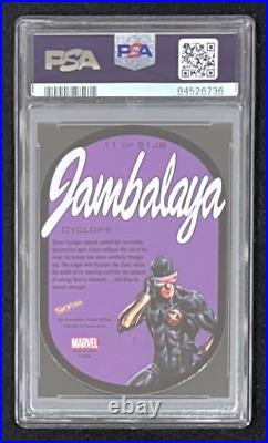 2013 Marvel Retro #11 CAPTAIN AMERICA Jambalaya EX Oval Card PSA 9 MINT POP 3