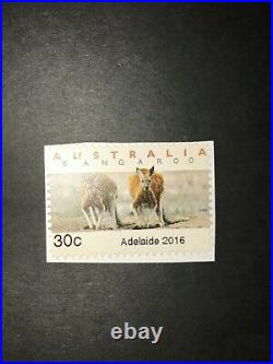 2016 Emergency Printing by Adelaide Post Office Kangaroos 30 cents Mint Superb
