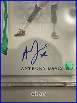2018-19 Panini Flawless Basketball Anthony Davis Black Box 1 Of 1 Autograph