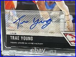 2018-19 Panini Instant Trae Young Auto RC 1/1 Signature Autographed Rookie Hawks