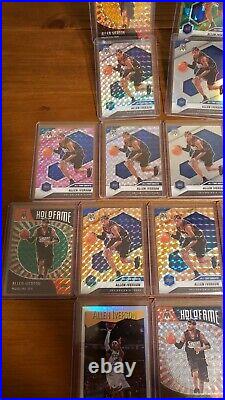 2020-21 Allen Iverson Mosaic Color Lot Ssp # 76ers Philly HOF Prizm(16 Cards)