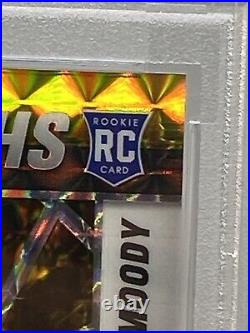 2021 Mosaic Rookie Black GOLD Auto Moses Moody RC SP#/8 PSA 10 GEM MINT POP 1