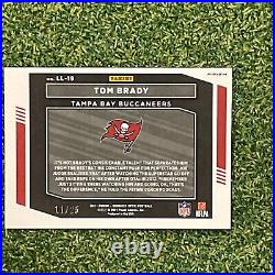 2021 Optic Tom Brady Legendary Logos Fotl Purple Stars 11/25 Rare Mint Condition