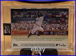 2022 TOPPS NOW MIGUEL CABRERA 83c Purple AUTO 25/25 Game Used Relic 3k Hit Club