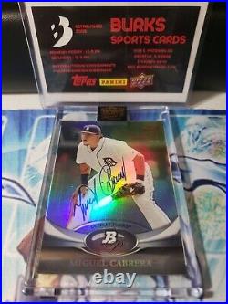 2022 Topps Archives Signature Series 2011 Bowman Plat. Auto Miguel Cabrera 1/1