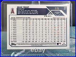 2023 Topps Series One 1st Edition- Mike Trout Light Blue -2 /5? Ssp