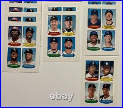 56 2023 Topps Heritage 1974 Topps Baseball Stamps 224 Total Stamps MINT