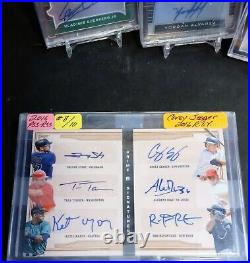 6 Panini Playoff Prime Cuts Auto Sign #/10 Rookie Seager Ketel Turner Story Diaz