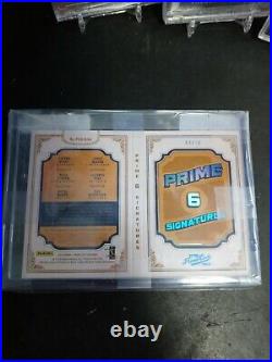 6 Panini Playoff Prime Cuts Auto Sign #/10 Rookie Seager Ketel Turner Story Diaz