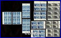 756-765 Farley Spec Printing complete set (Top, Btm, L&R) ARROW BLOCKS Mint, ngai