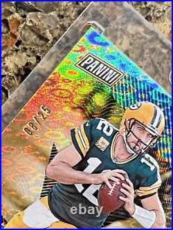 AARON RODGERS 2021 PANINI THE NATIONAL DISKETTES 08/25 Rare Gem Mint Packers SSP