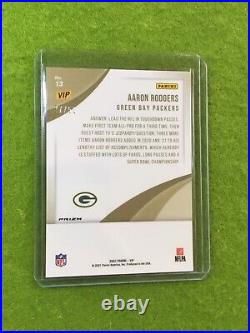 AARON RODGERS PINK CAMO DISCO PRIZM # /50 SP CARD 2022 The National 2021 VIP SSP