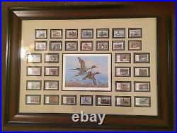 All The Mint Oklahoma Duck Stamps-with 1st State Print-ok1-all States Available