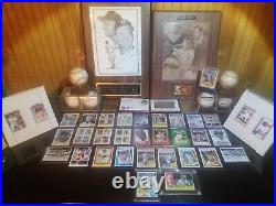 Babe Ruth Mickey Mantle Nolan Ryan Jackson Winfeild Griffey Relic Auto Card Lot