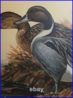 Bill Koelpin, 1982, Wisc Duck Print, 457/2300, American Pintails, No Stamp. Mint