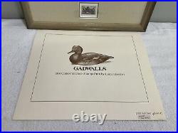 CALIFORNIA 1991 STATE DUCK Artist PRINT By Larry Hayden, Signed #44 Of 60