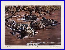 CANADA 2012 Duck Stamp Print Mint in Folder withmint stamp by Patricia Pepin