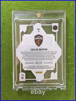 COLLIN SEXTON SSP #/10 GOLD CARD JERSEY #2 CAVS SP 2021 Elite DECK Collin Sexton