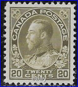 Canada Sc119 Dry Printing Mint Lightly Hinged